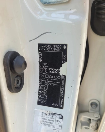 Toyota Prius+ cena 54900 przebieg: 282000, rok produkcji 2016 z Wieliczka małe 277